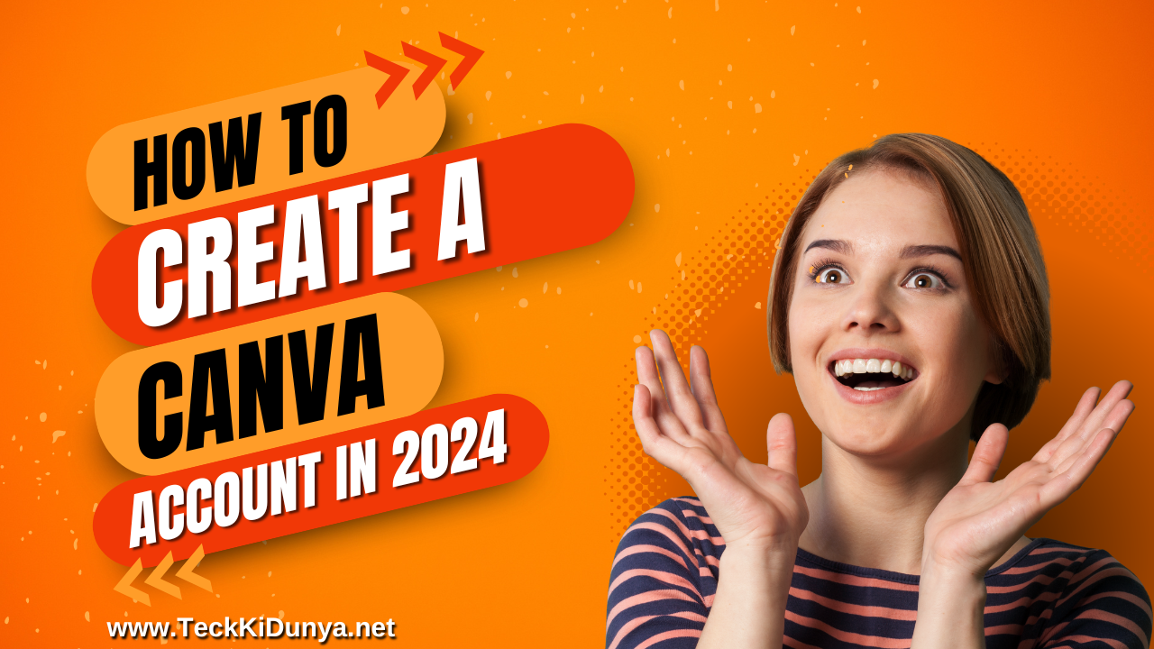 How to create a canva account in 2024